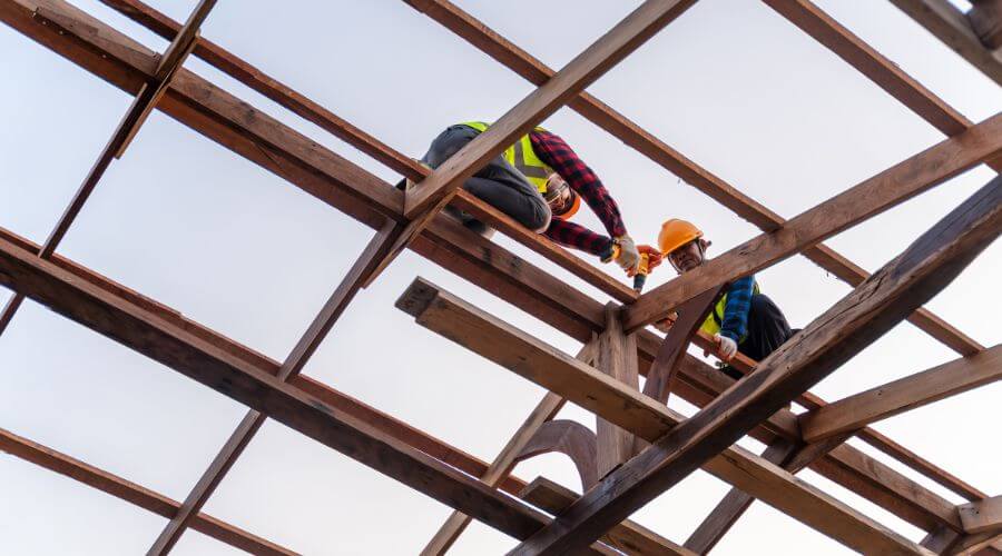 Professional residential roofers in Jermyn, TX